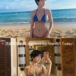 Mandy, young Chinese woman, slim and fair with short hair, at Pussycats Burwood